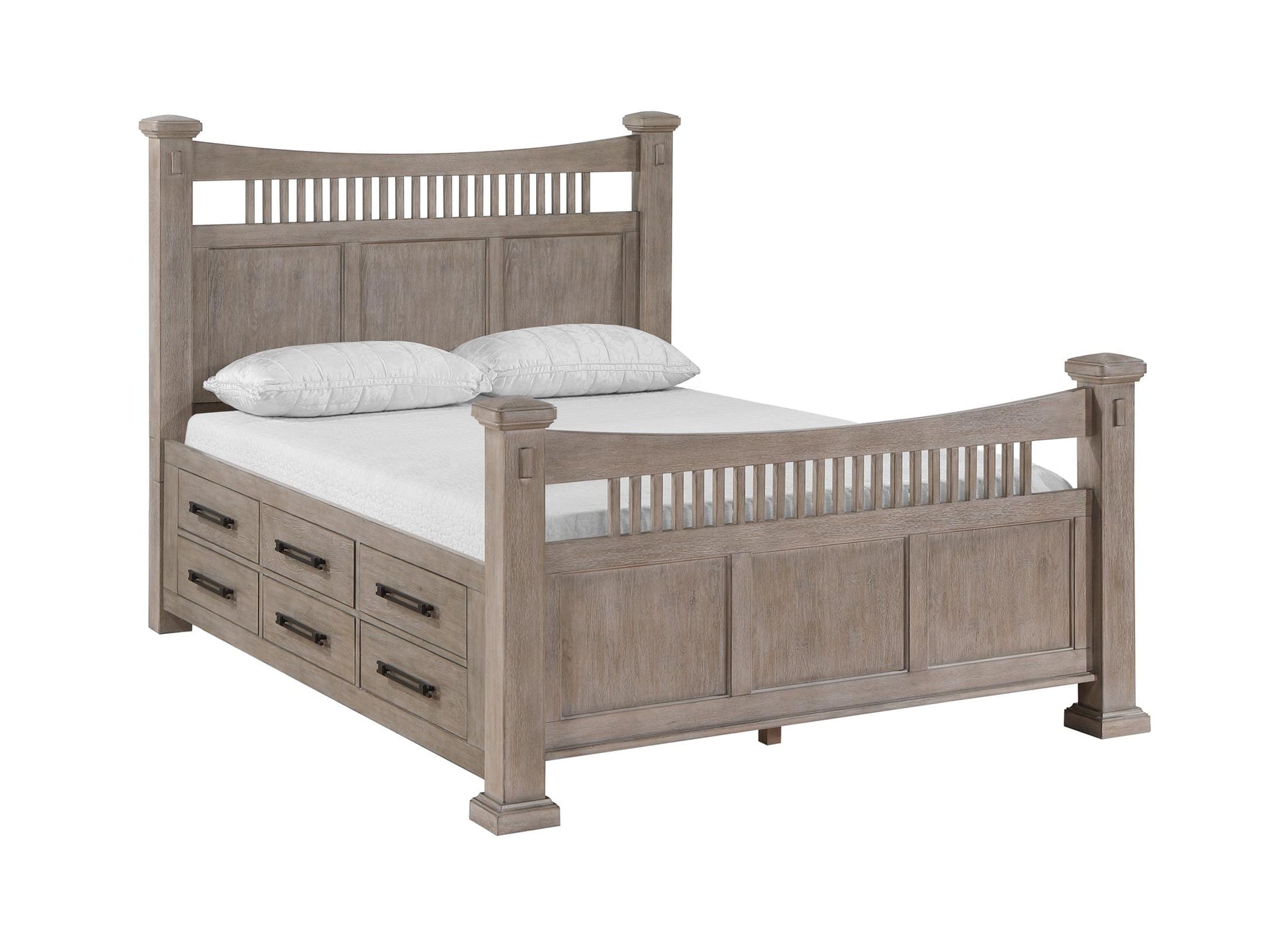 Ackley Queen Captain Bed