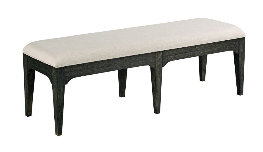 Plank Road Upholstered Dining Bench