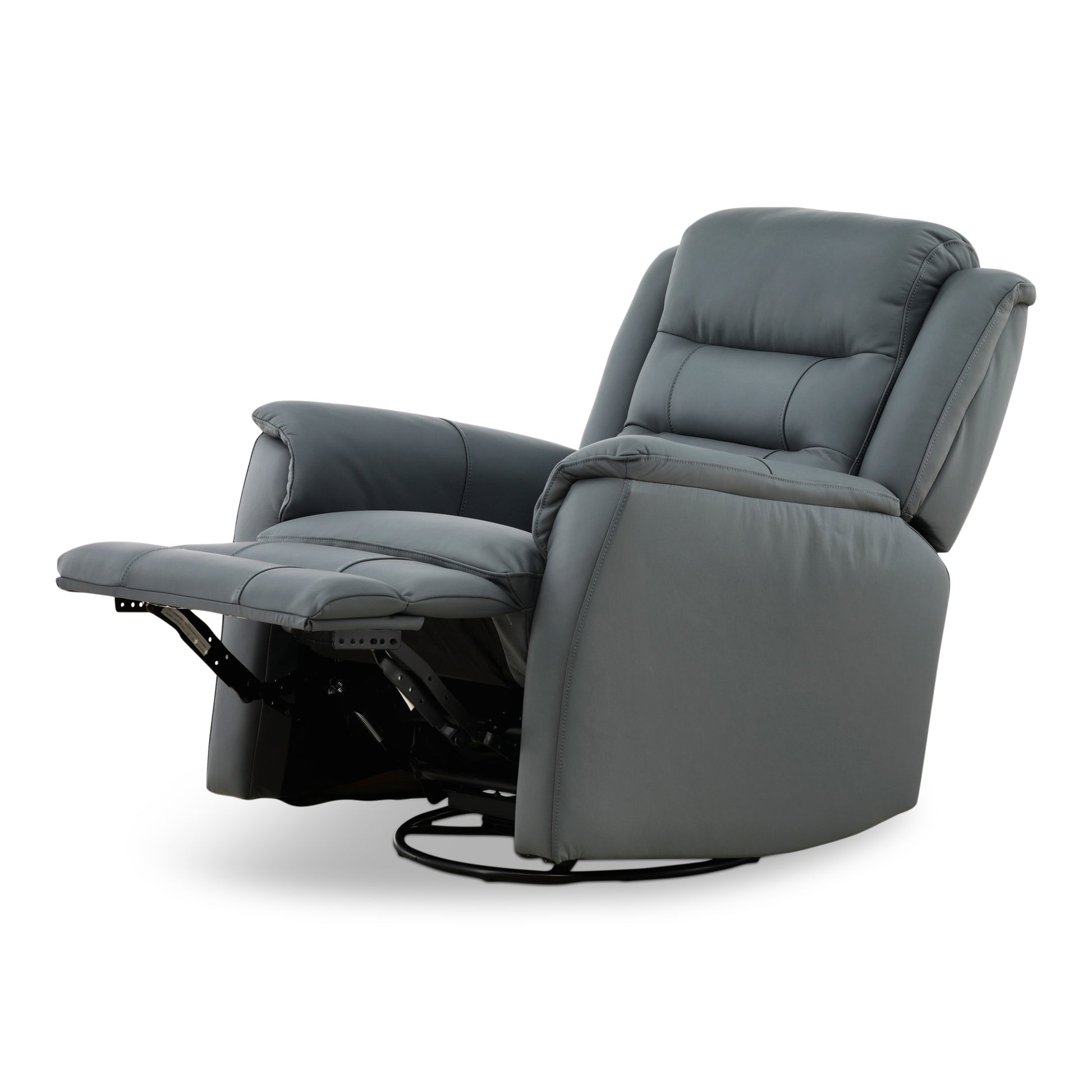 Zane Leather Swivel Glider Recliner