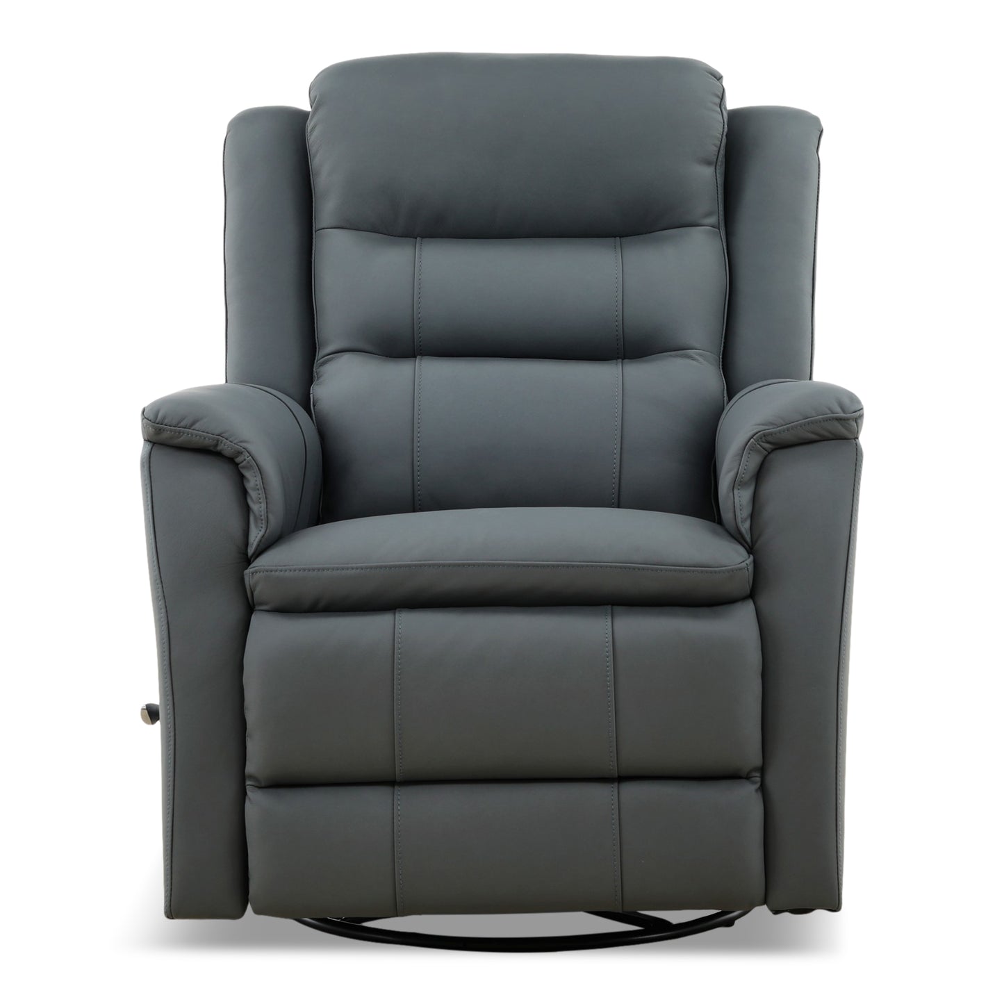 Zane Leather Swivel Glider Recliner