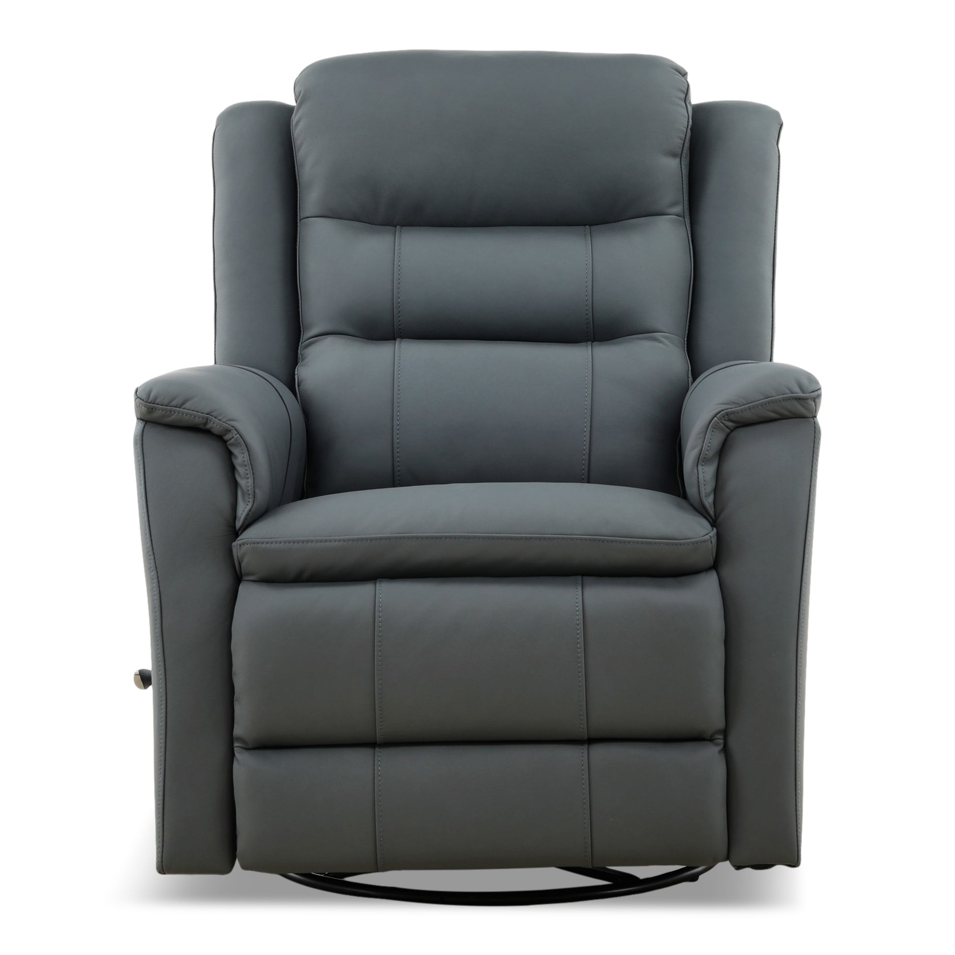 Zane Leather Swivel Glider Recliner
