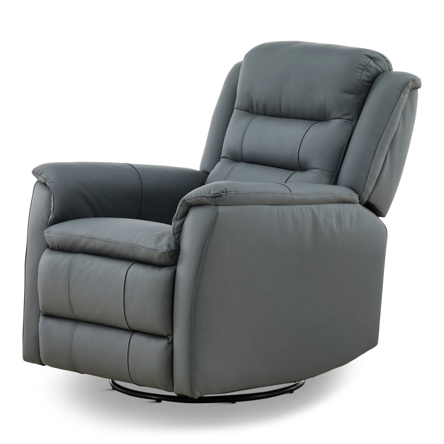 Zane Leather Swivel Glider Recliner