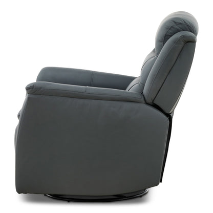 Zane Leather Swivel Glider Recliner