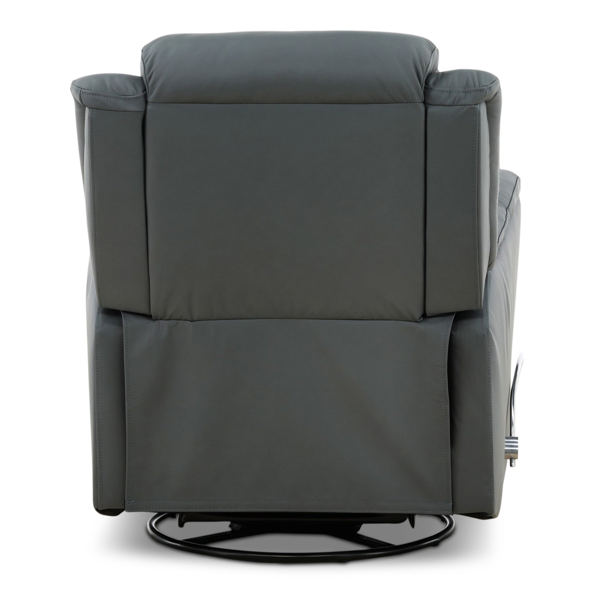 Zane Leather Swivel Glider Recliner