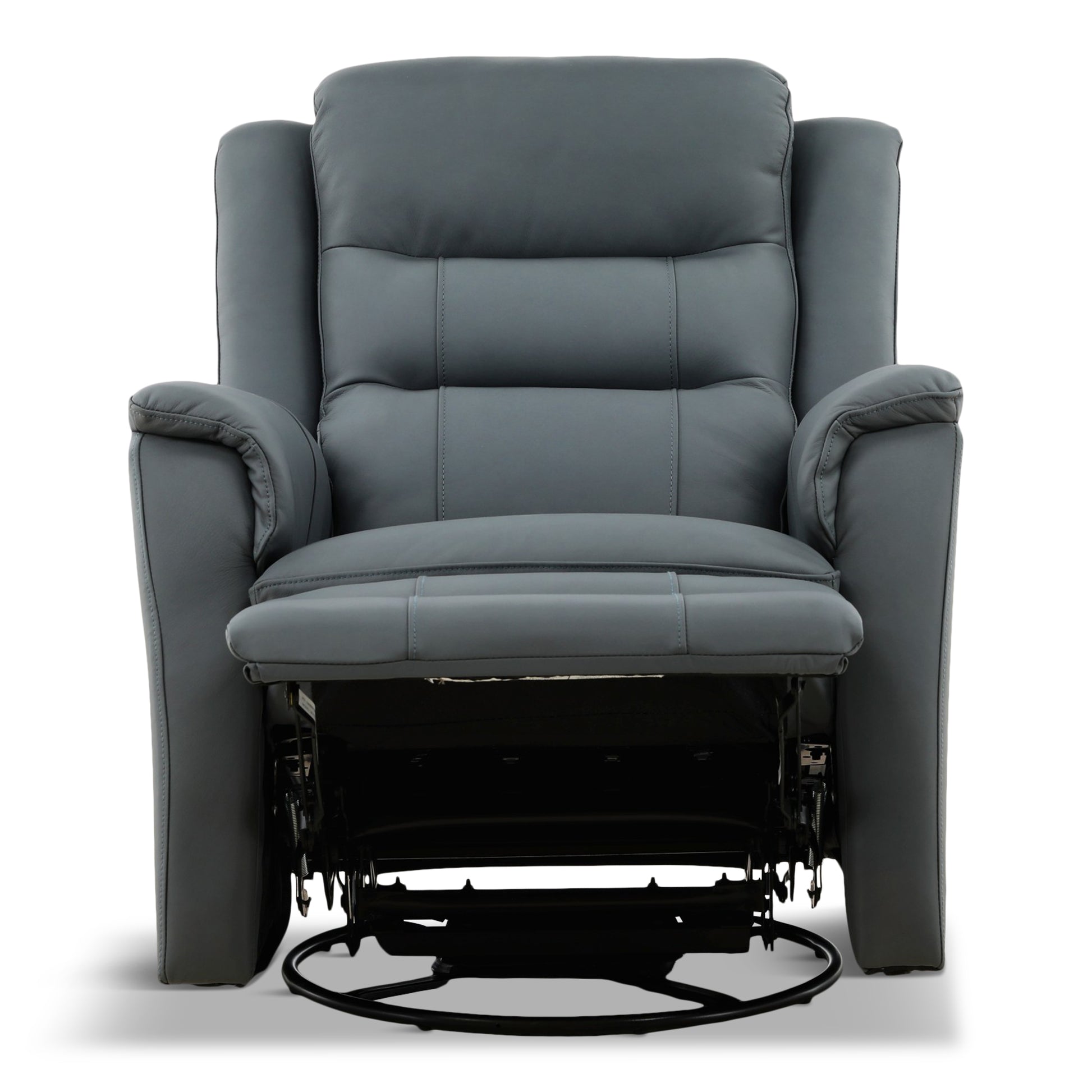 Zane Leather Swivel Glider Recliner