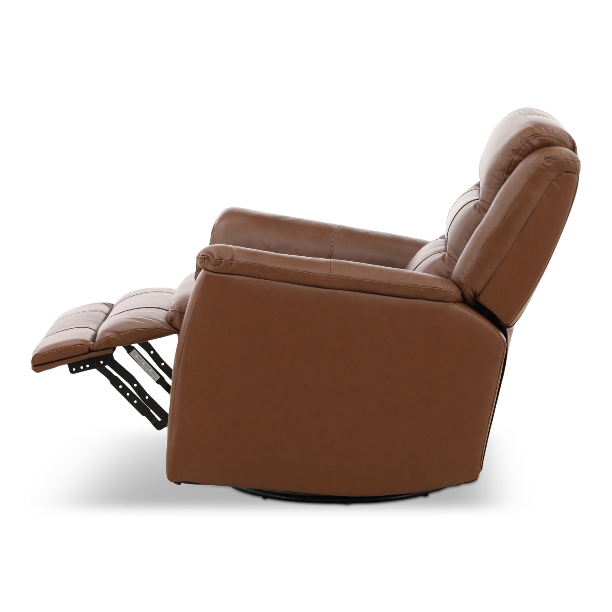 Zane Leather Swivel Glider Recliner