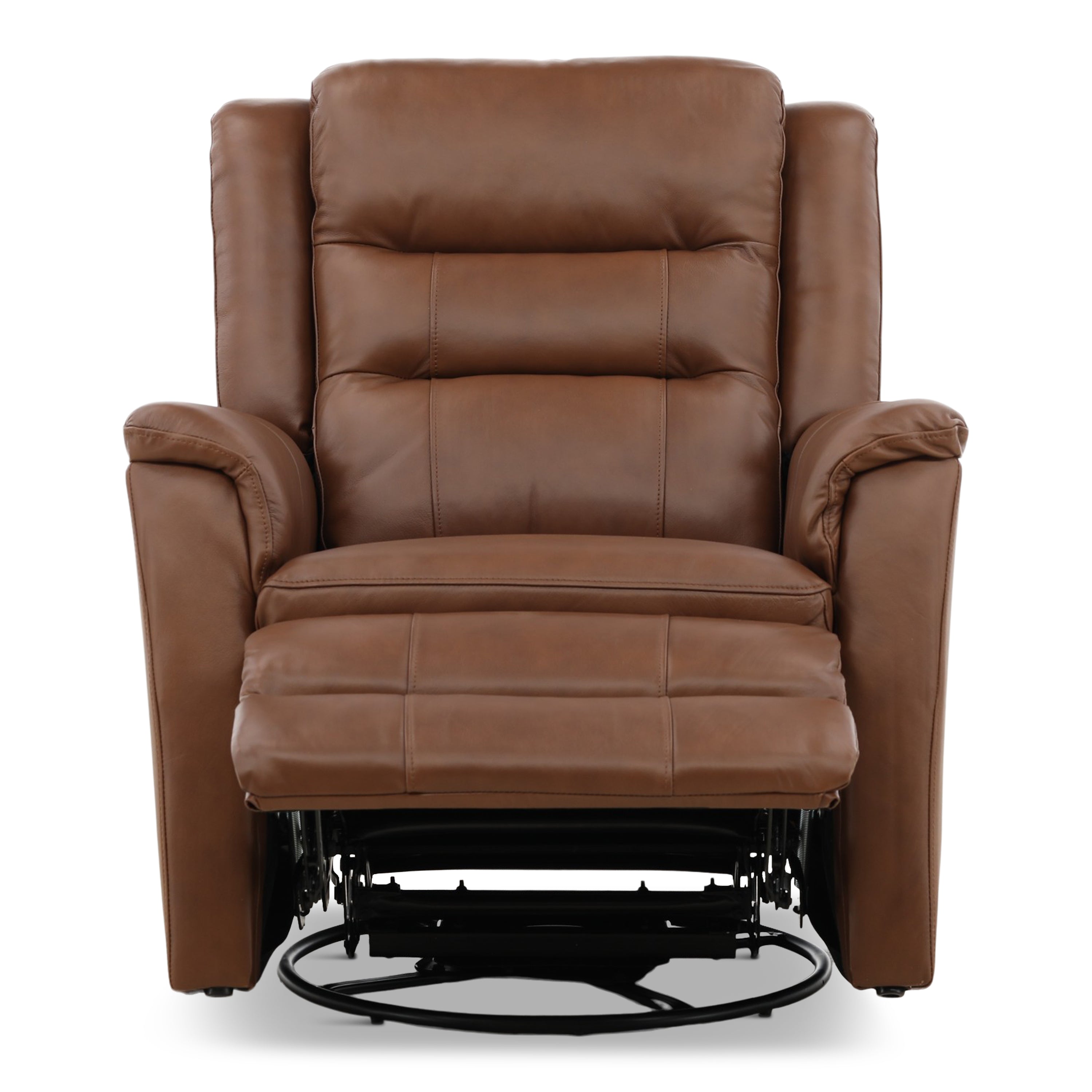 Zane Leather Swivel Glider Recliner – Levin Furniture