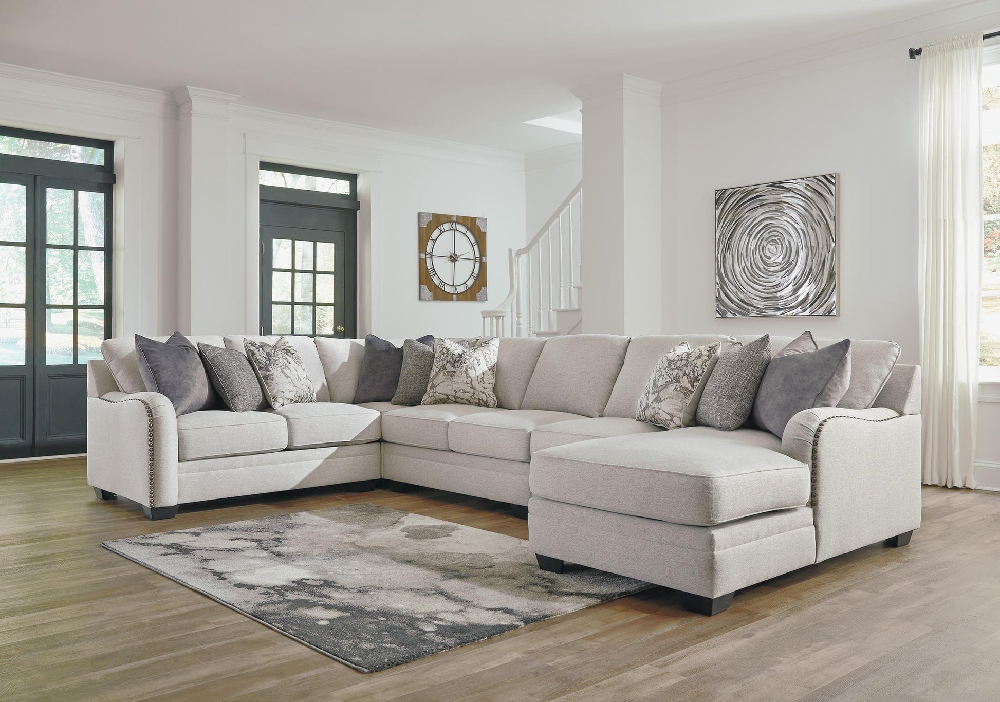 DELLARA 5-PIECE SECTIONAL WITH