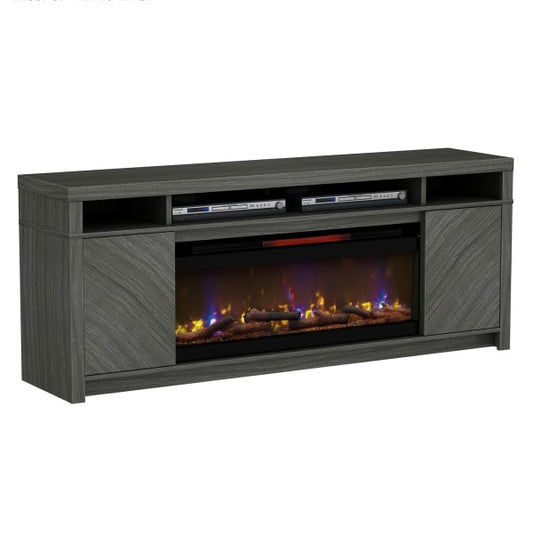 Morado Bay 75" TV Stand with Electric Fireplace