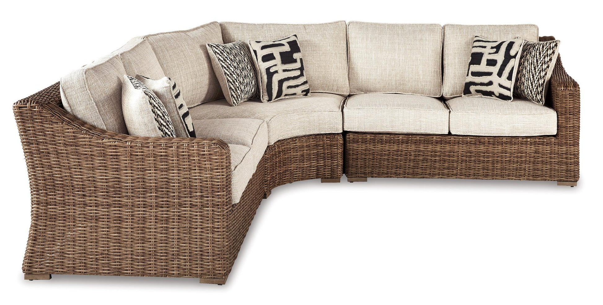 Beachcroft Outdoor 3-Piece Sectional