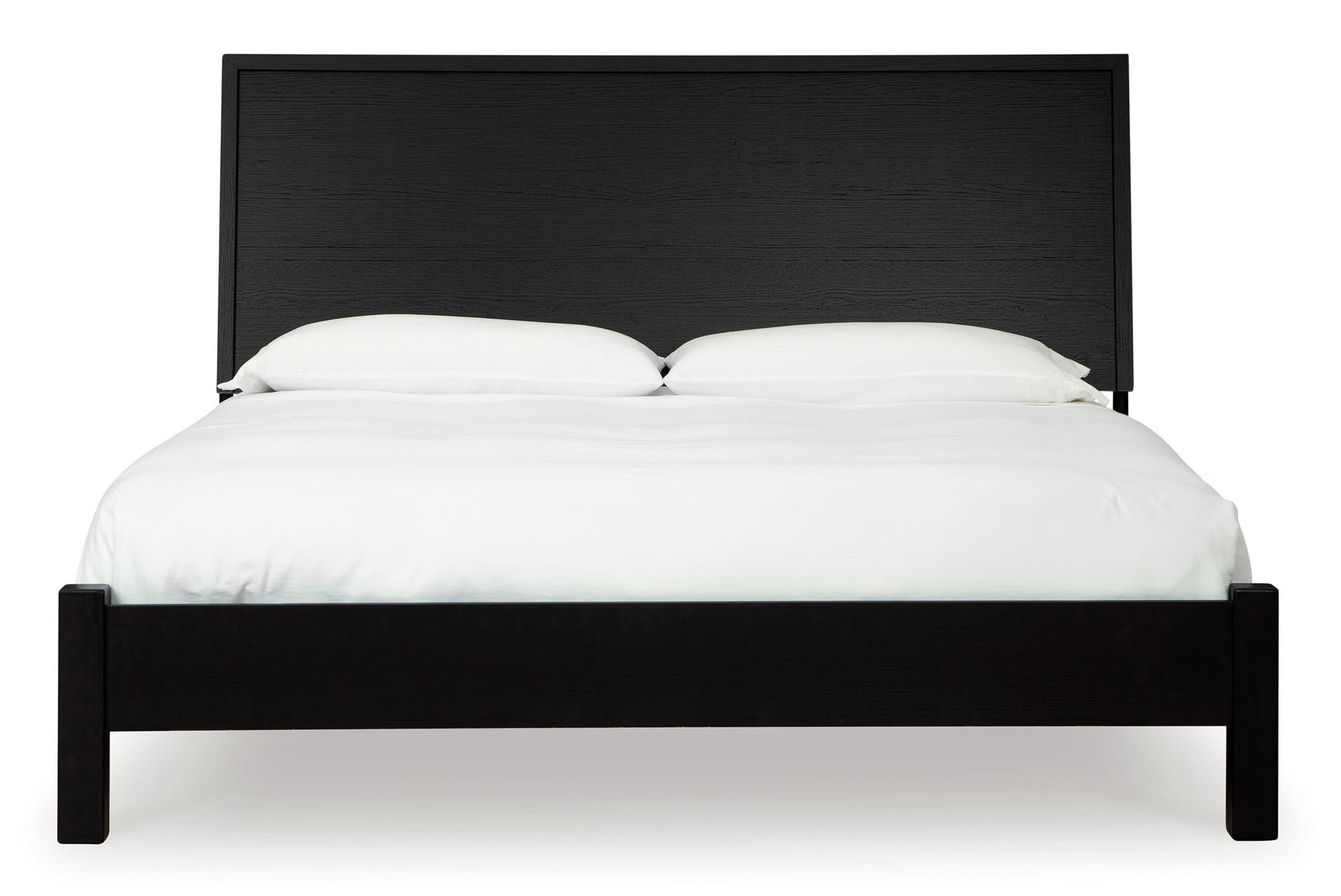Danziar Panel Bed with Post Leg Footboard