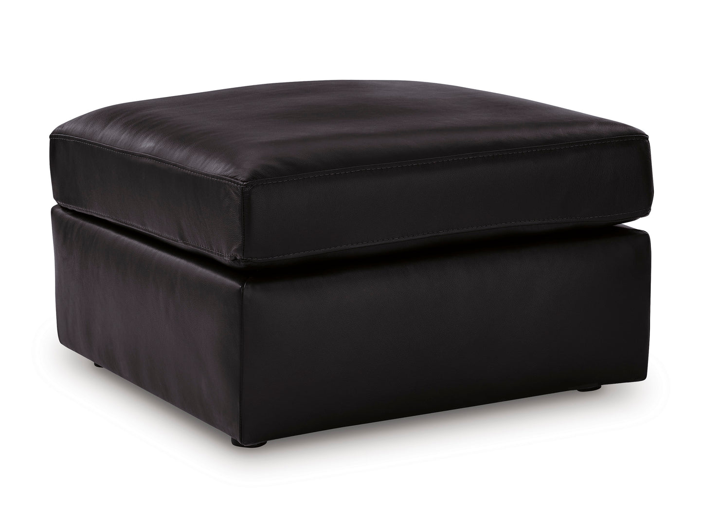 Modmax II Leather Oversized Accent Ottoman