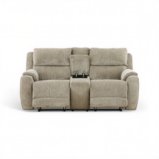 Marley Power Reclining Loveseat w/Console, Zero Gravity, and Power Headrest - alternate view