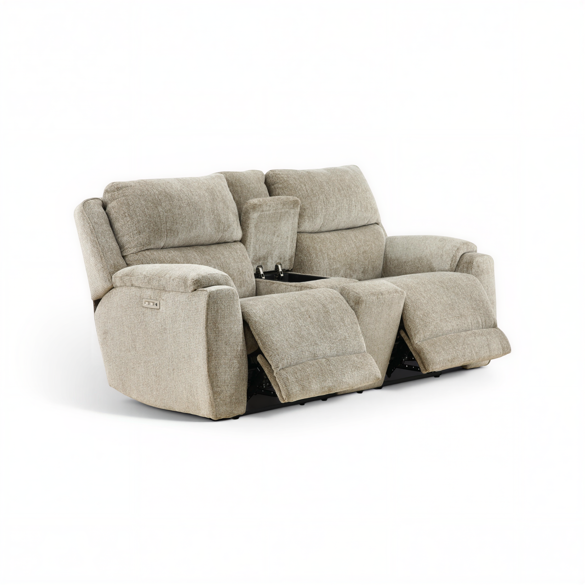 Marley Power Reclining Loveseat w/Console, Zero Gravity, and Power Headrest