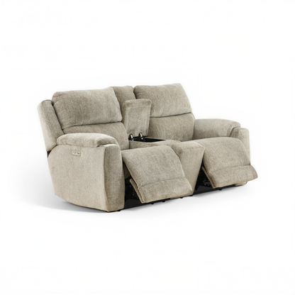 Marley Power Reclining Loveseat w/Console, Zero Gravity, and Power Headrest