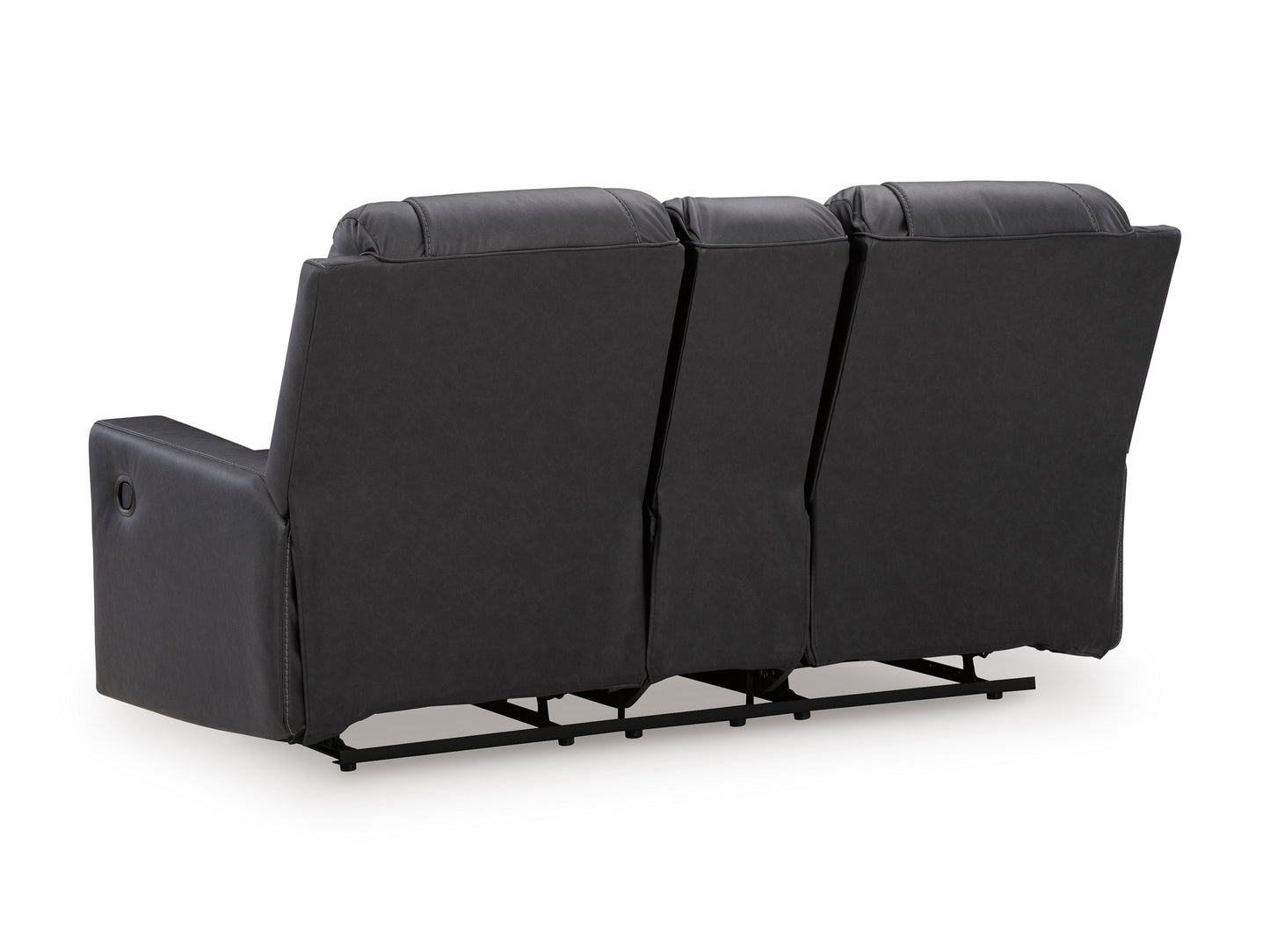 Mackmenville Double Reclining Console Loveseat