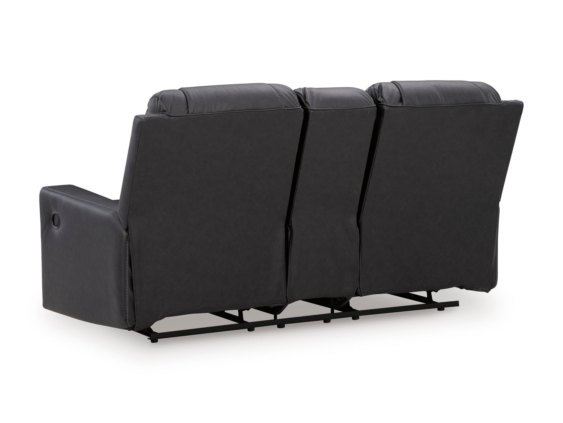 Mackmenville Double Reclining Console Loveseat