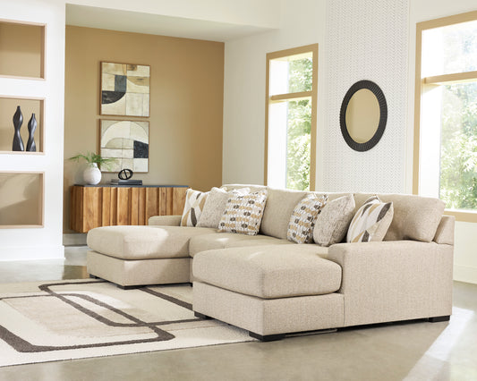 Ashley Laurelgrove 3-Piece Double Chaise Sectional - alternate view