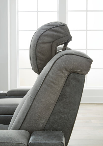 Ashley Next-Gen DuraPella Performance Fabric Dual Power Reclining Sofa