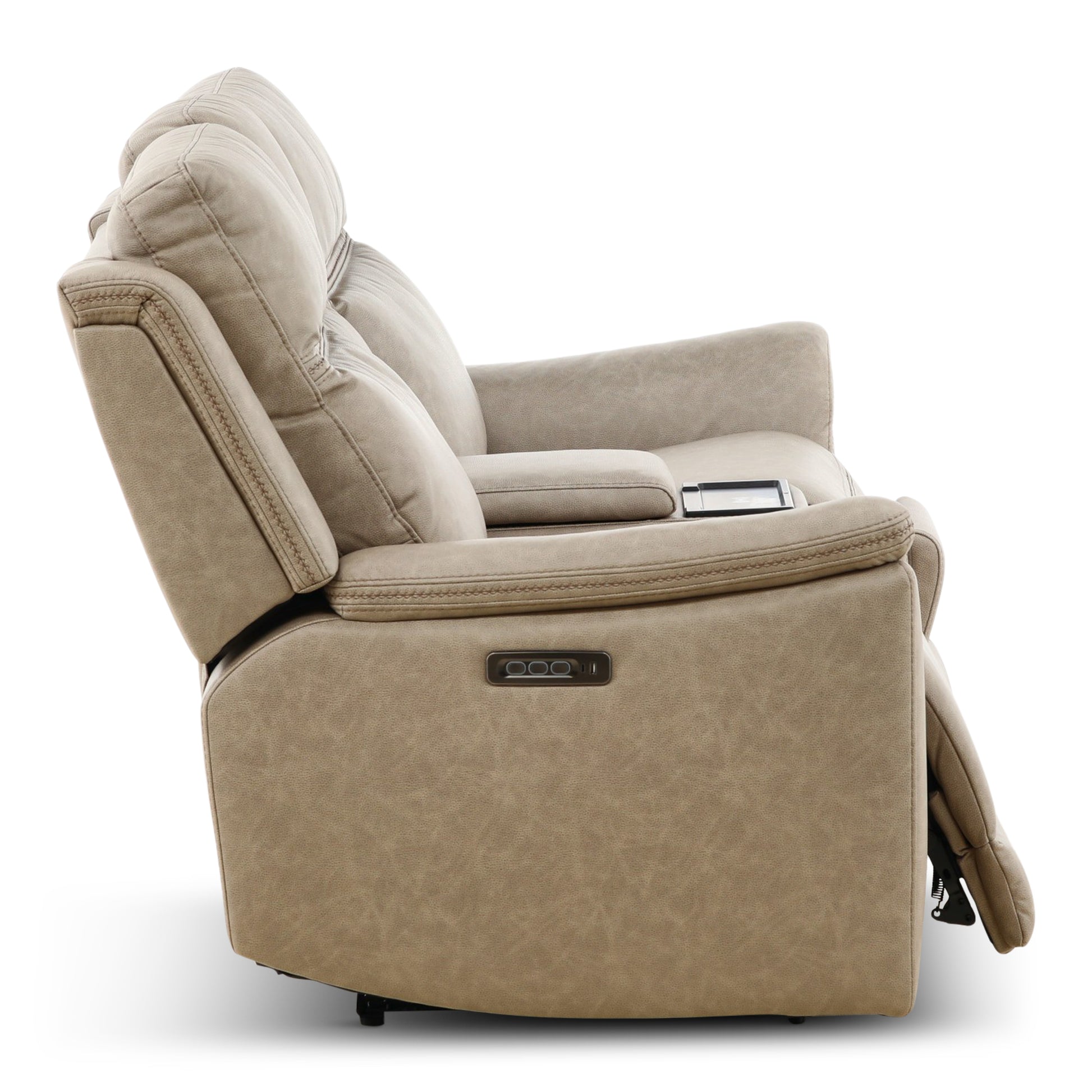Garrison Power Reclining Console Loveseat
