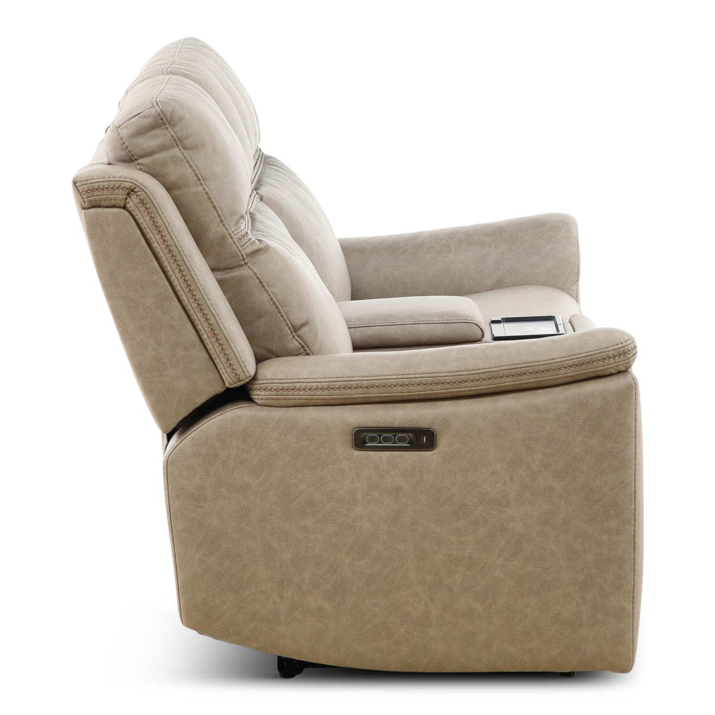 Garrison Power Reclining Console Loveseat