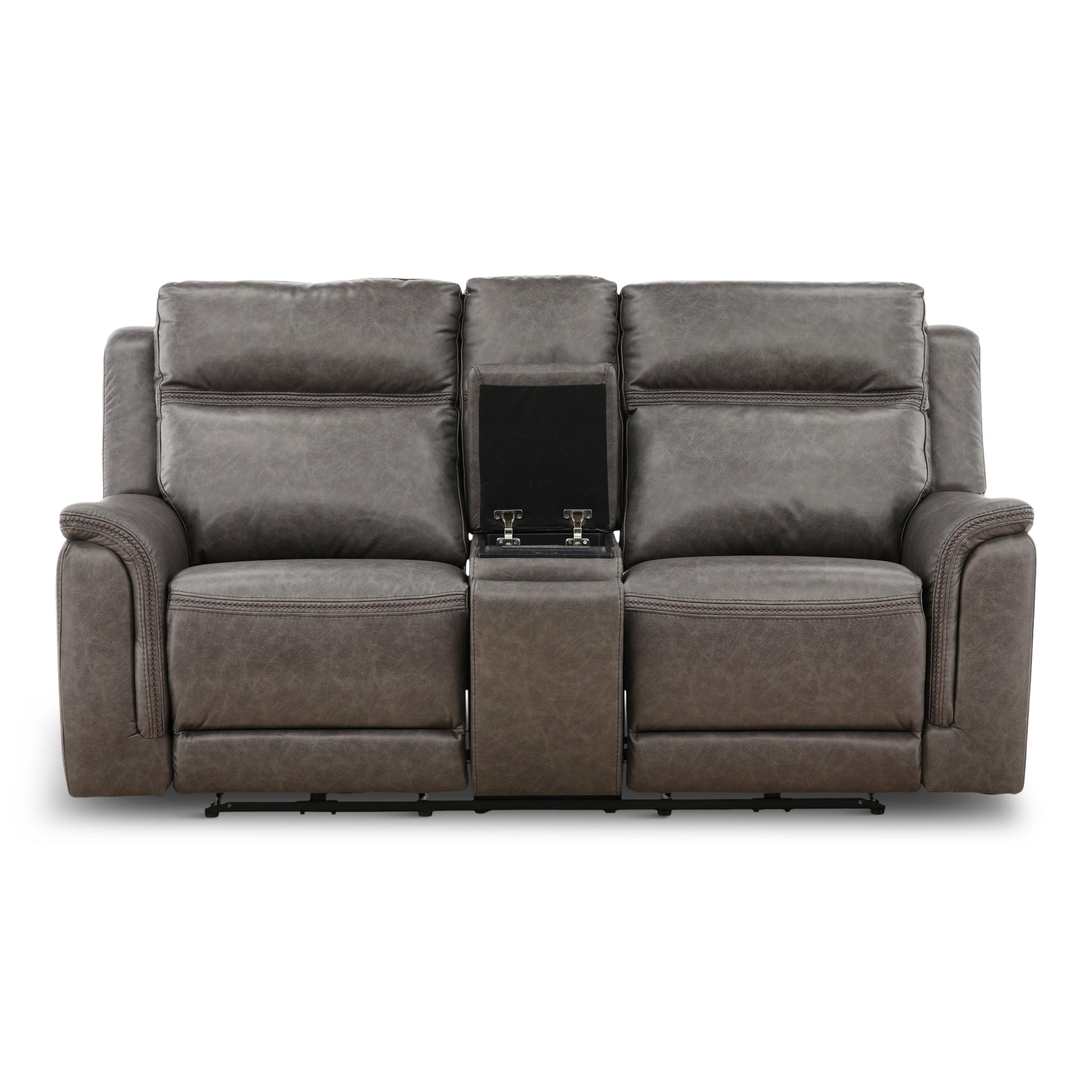 Garrison Power Reclining Console Loveseat