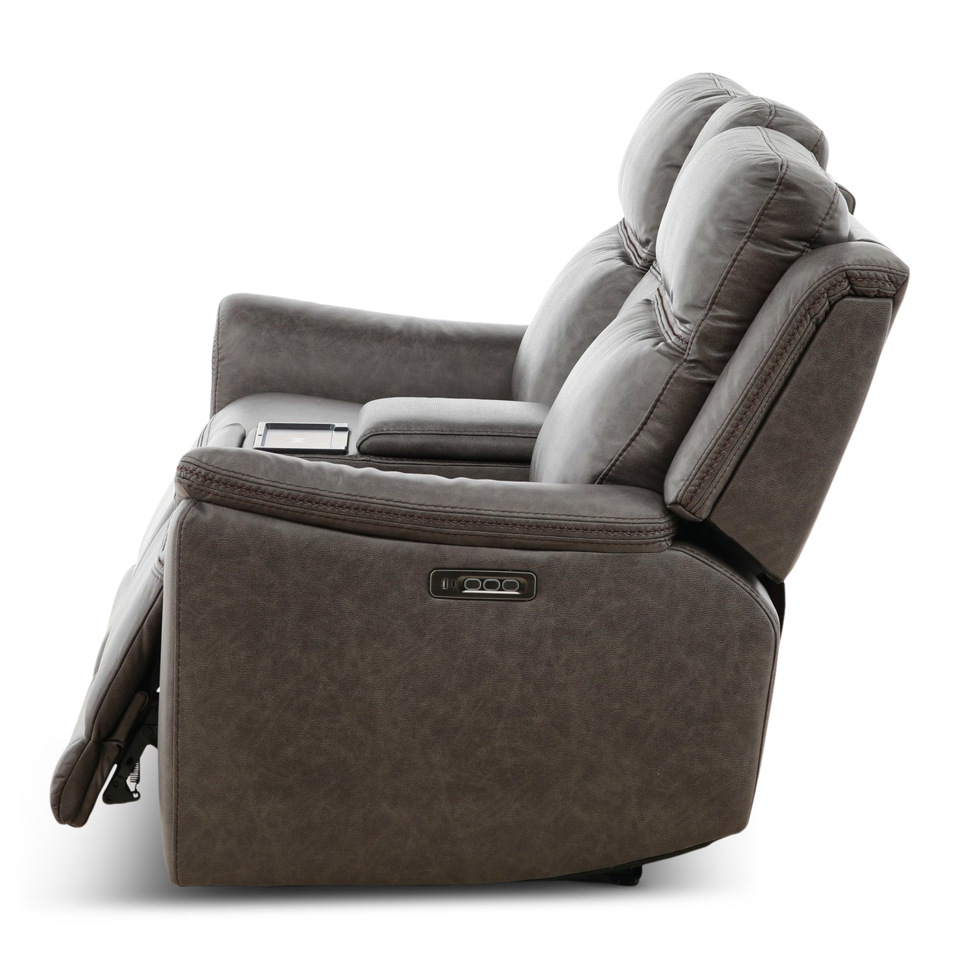 Garrison Power Reclining Console Loveseat