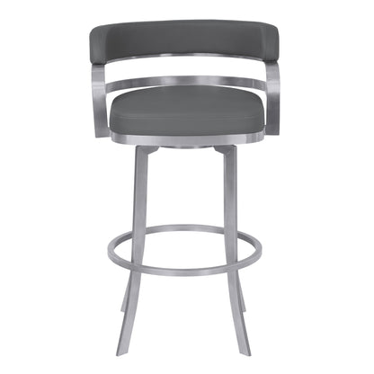 Prinz 26" Counter Height Swivel Bar Stool