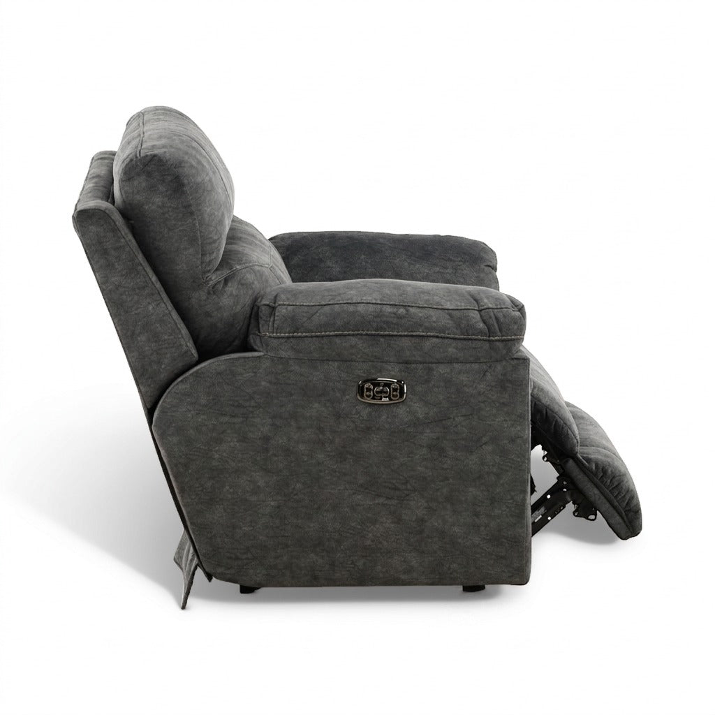 Haris Power Recliner with Power Headrest and Power Lumbar