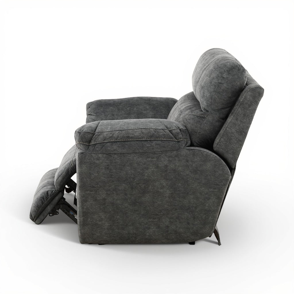 Haris Power Recliner with Power Headrest and Power Lumbar