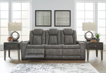 Ashley Next-Gen DuraPella Performance Fabric Dual Power Reclining Sofa