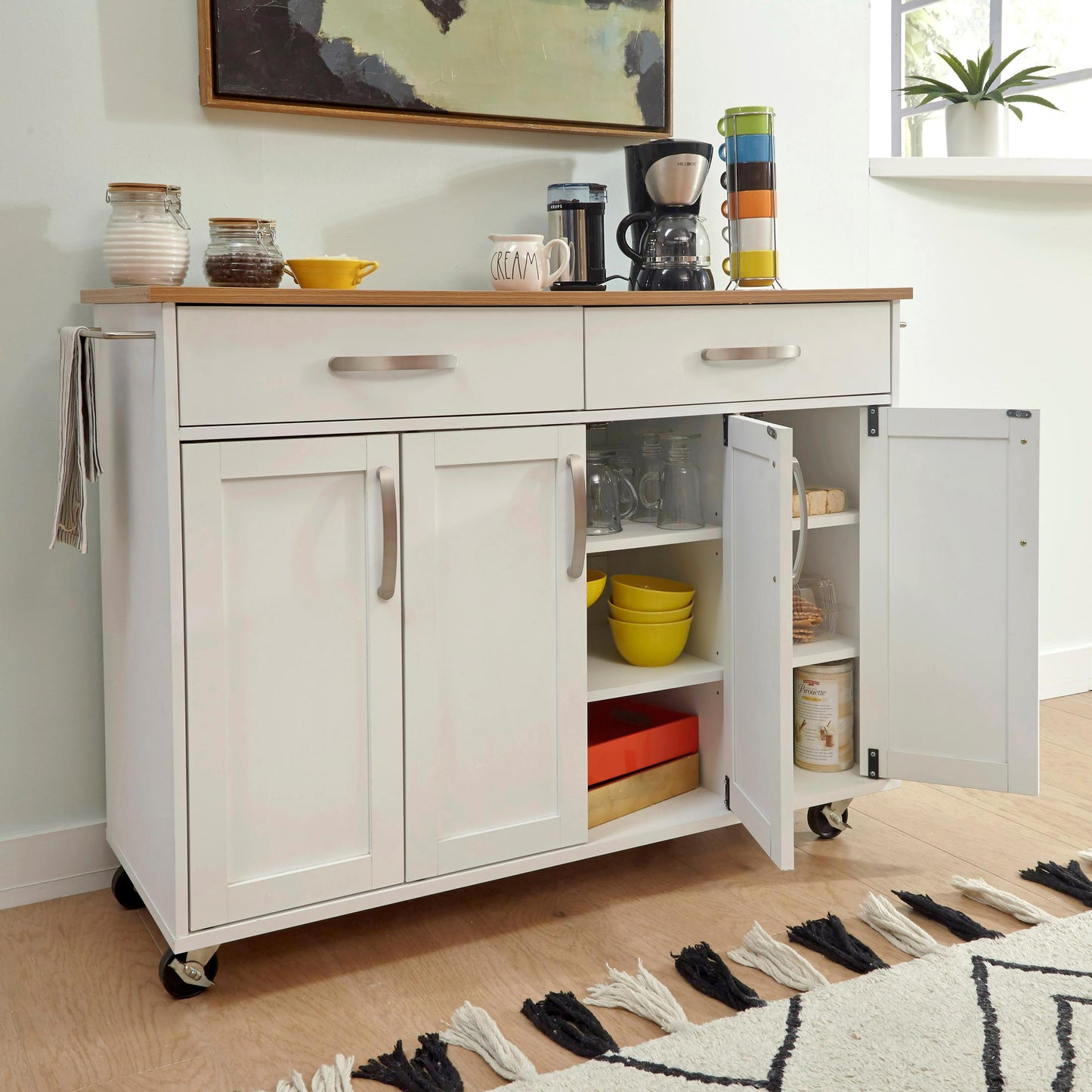 Storage Plus Kitchen Cart