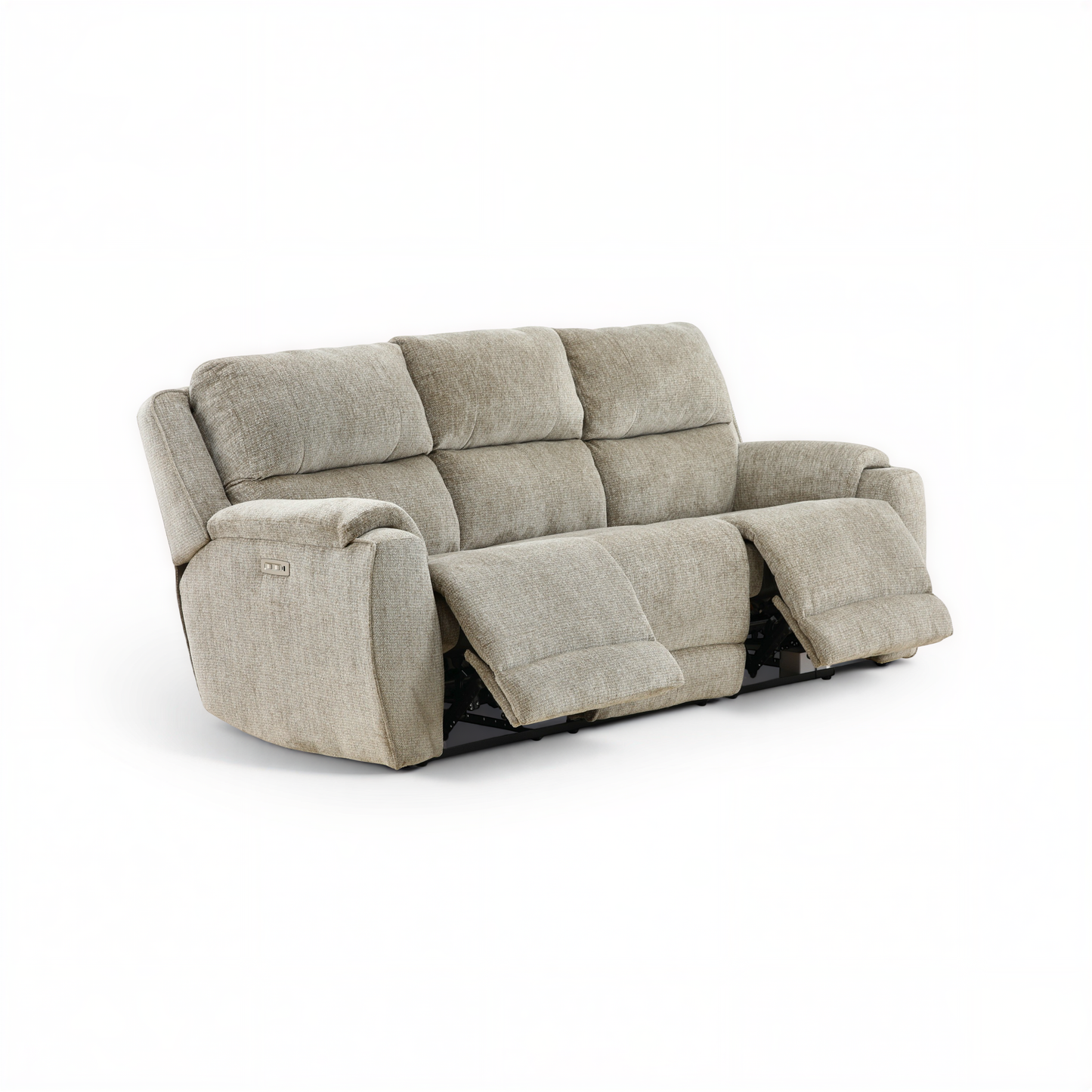 Marley Power Double Reclining Sofa w/ Power Headrest & Zero Gravity