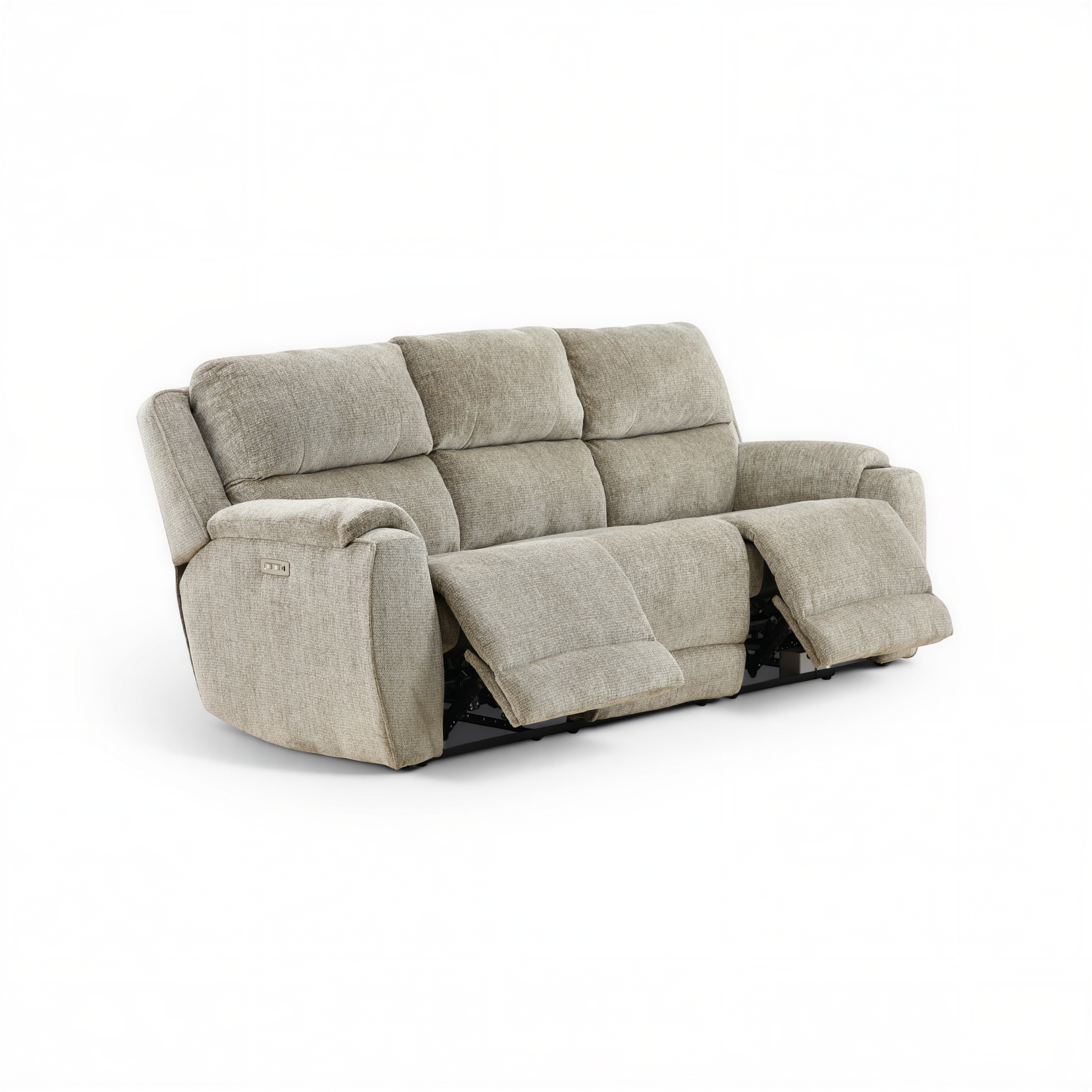 Marley Power Double Reclining Sofa w/ Power Headrest & Zero Gravity
