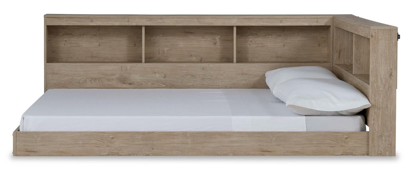 Oliah Full Bookcase Storage Bed