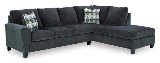 Abinger 2-Piece Smoke Sleeper Sectional with Chaise