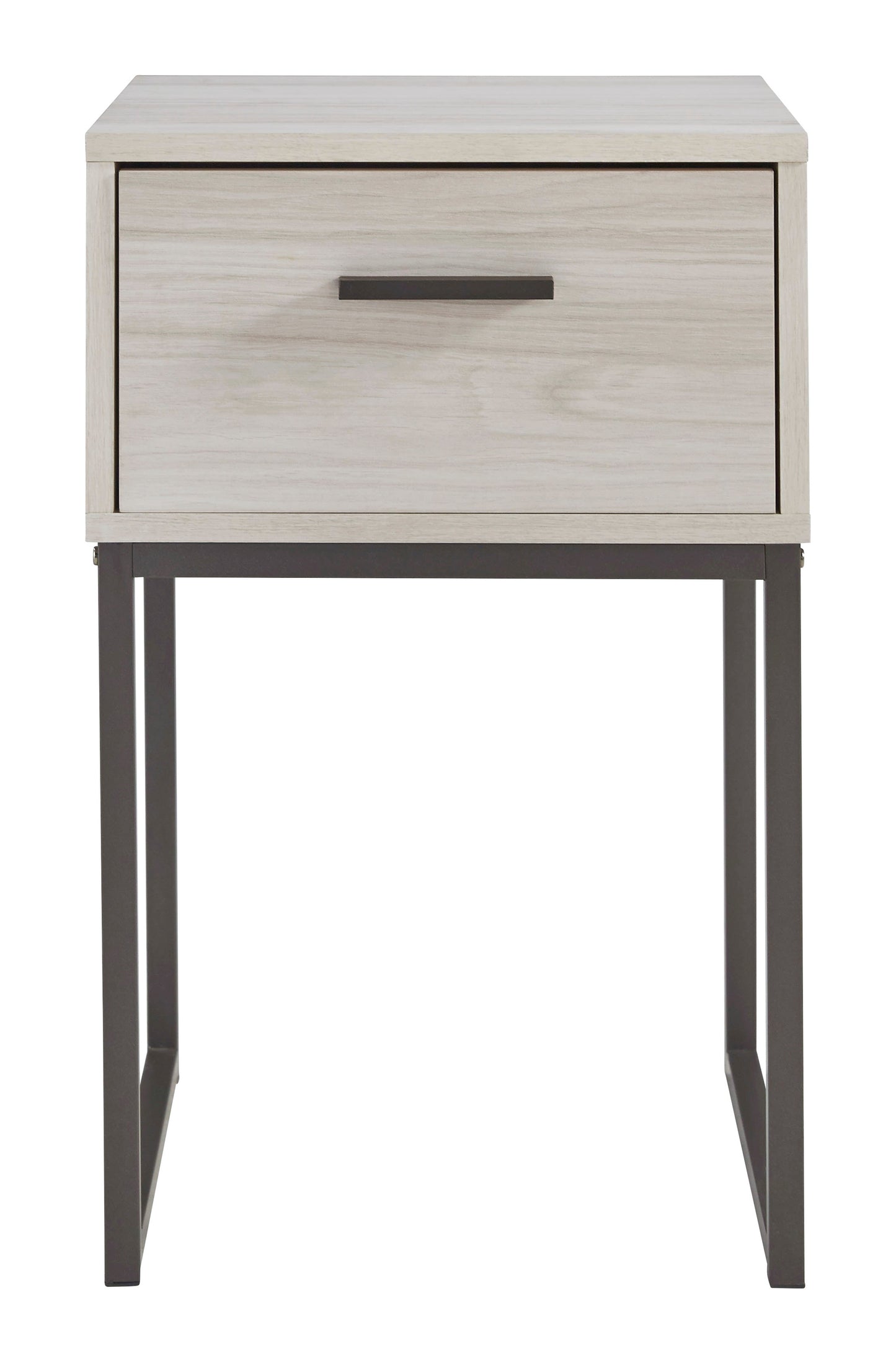 Ashley Socalle 20" 1 Drawer Nightstand Light Natural
