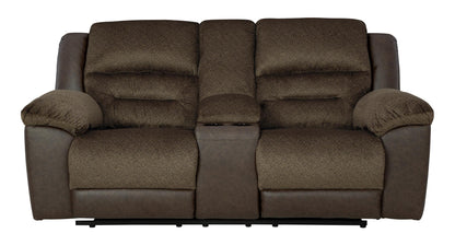 Dorman Reclining Console Loveseat