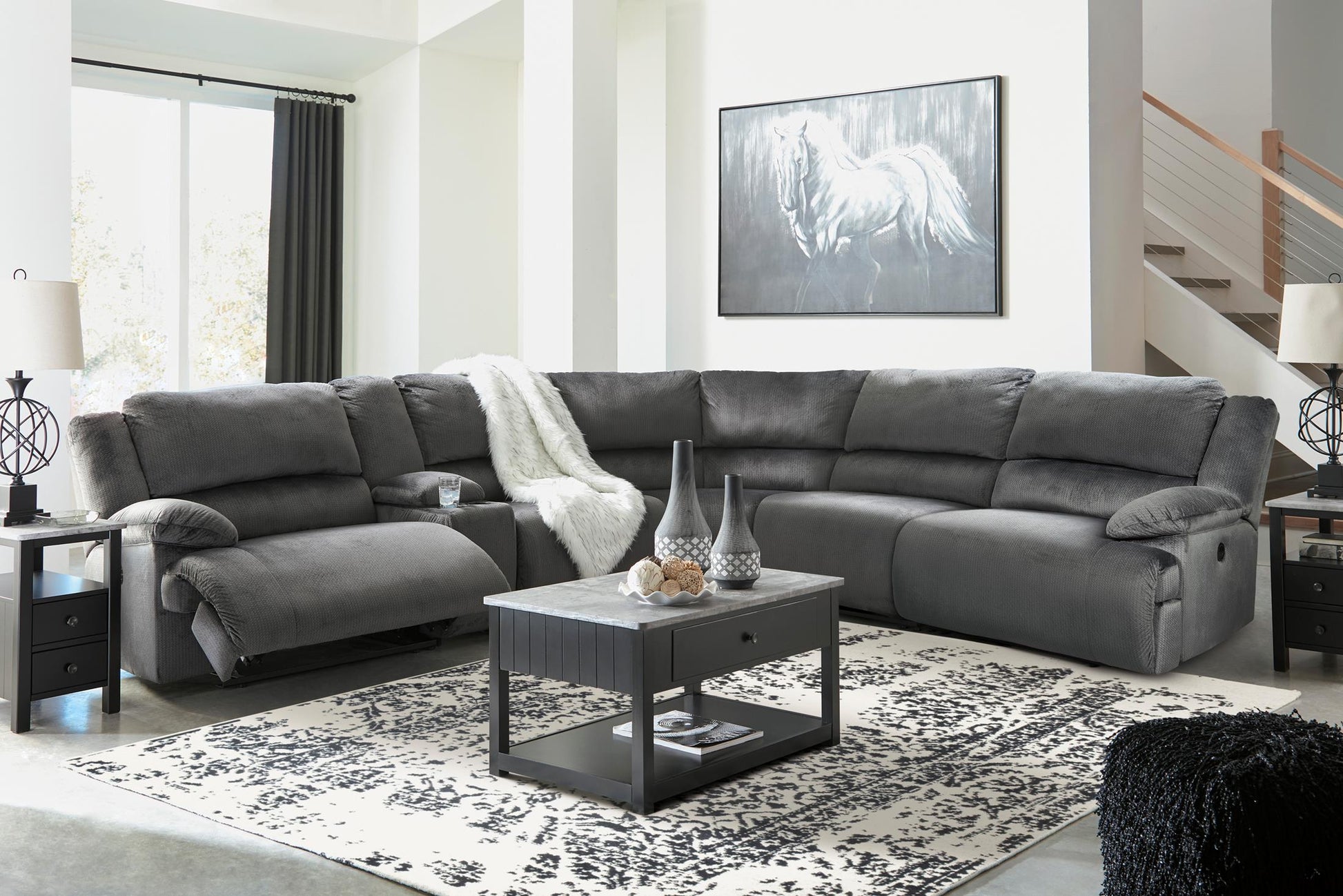 Clonmel 6-Piece Reclining Sectional