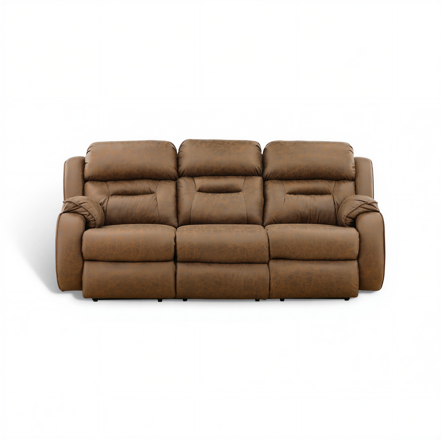 Bellevue Manual Double Reclining Sofa