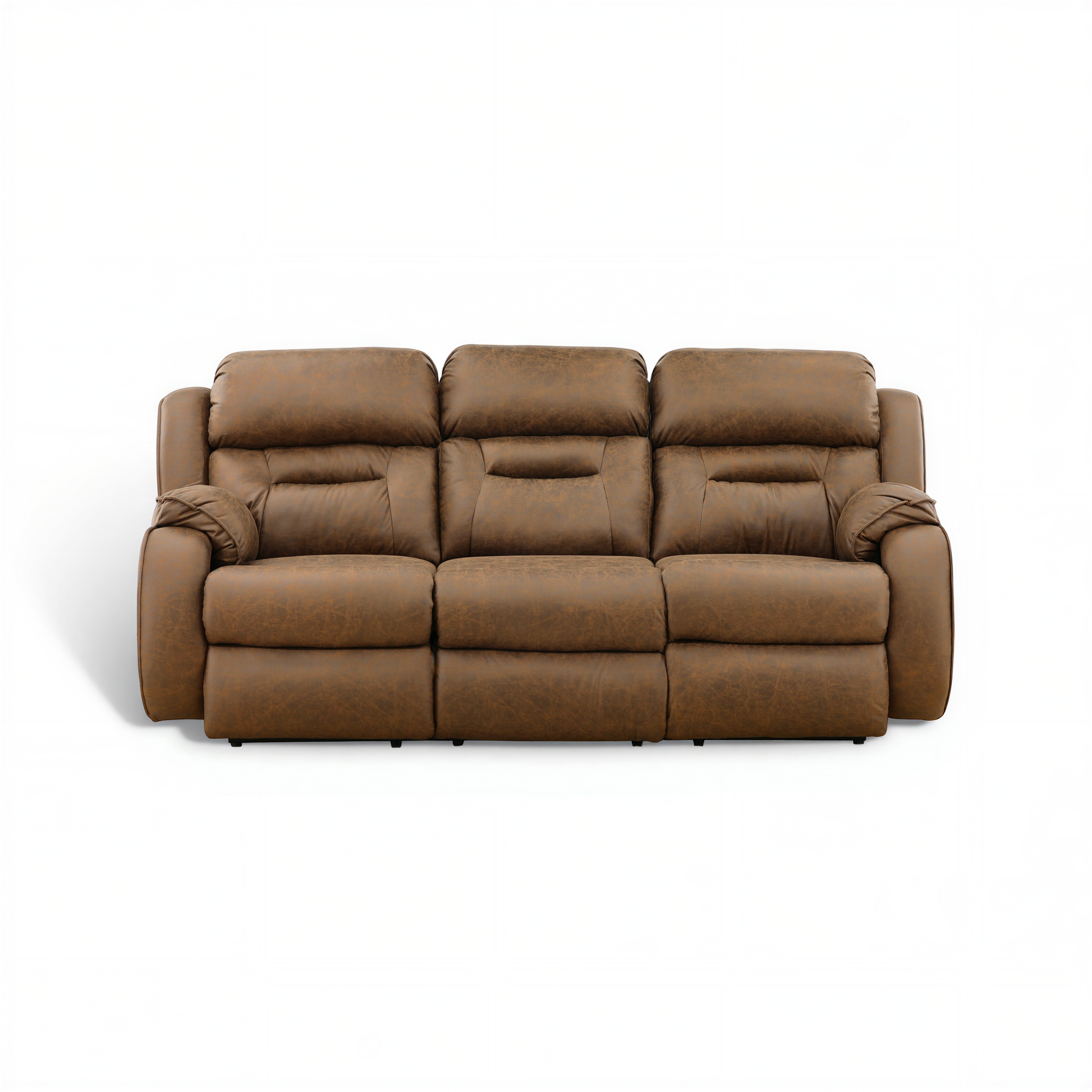 Bellevue Manual Double Reclining Sofa