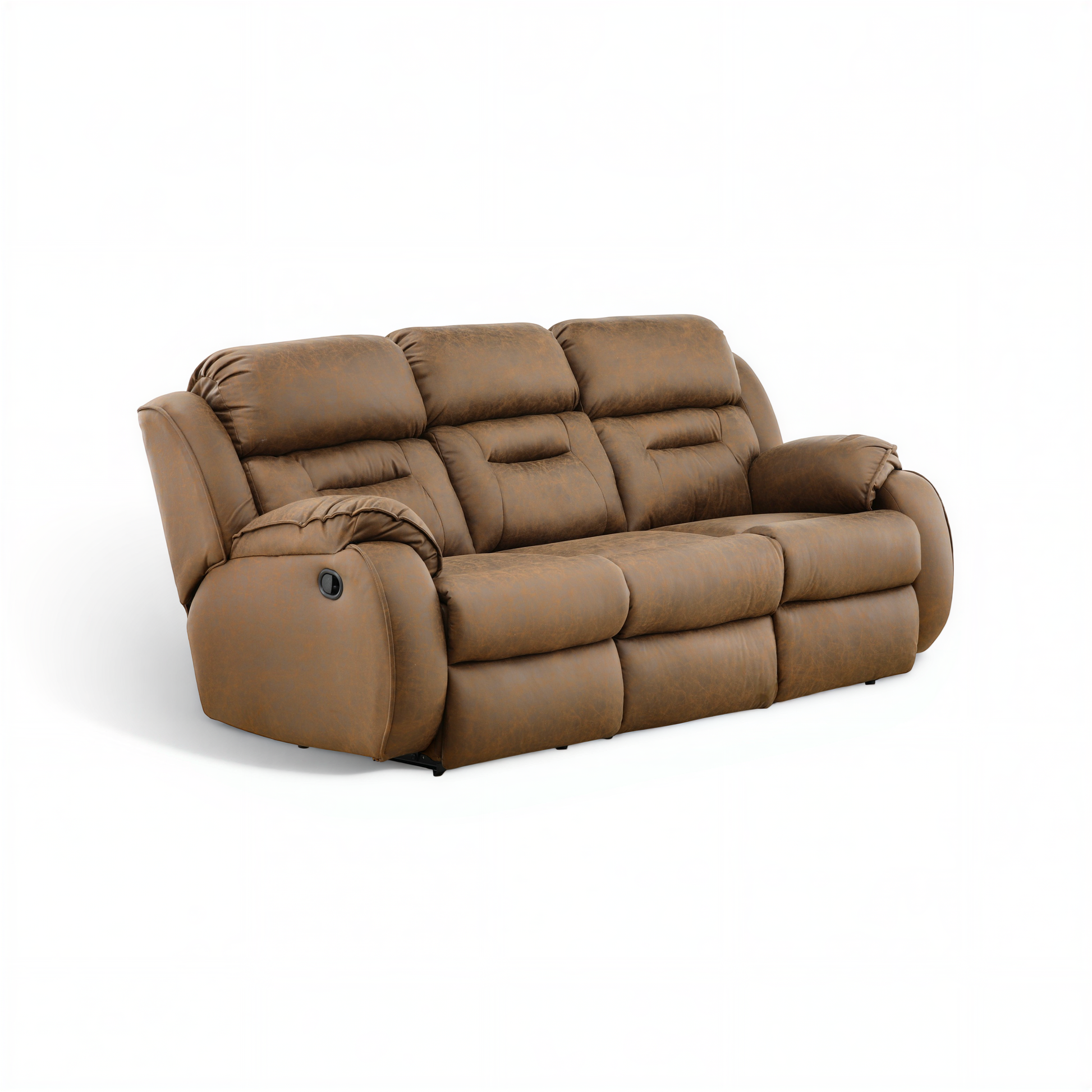 Bellevue Manual Double Reclining Sofa