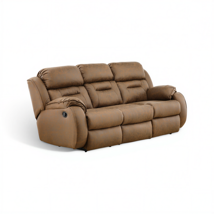 Bellevue Manual Double Reclining Sofa
