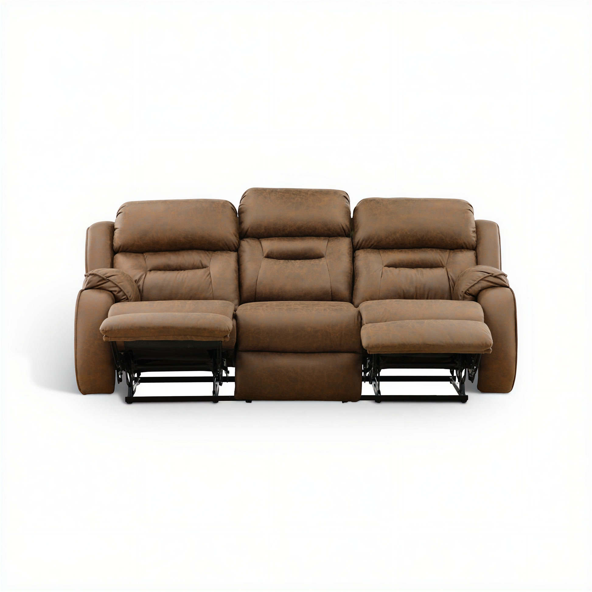 Bellevue Manual Double Reclining Sofa