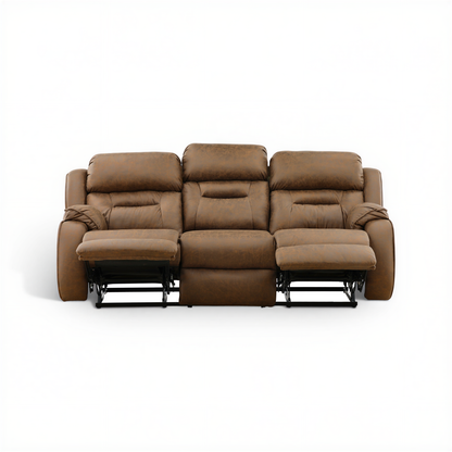 Bellevue Manual Double Reclining Sofa