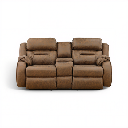 Bellevue Reclining Loveseat w/ Console
