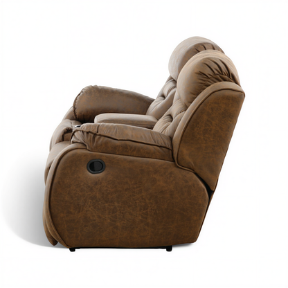 Bellevue Reclining Loveseat w/ Console