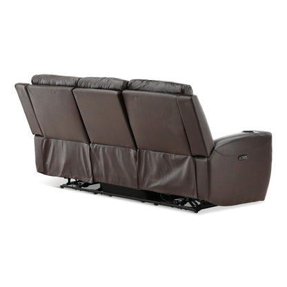 Chesapeake Leather Power Reclining Sofa