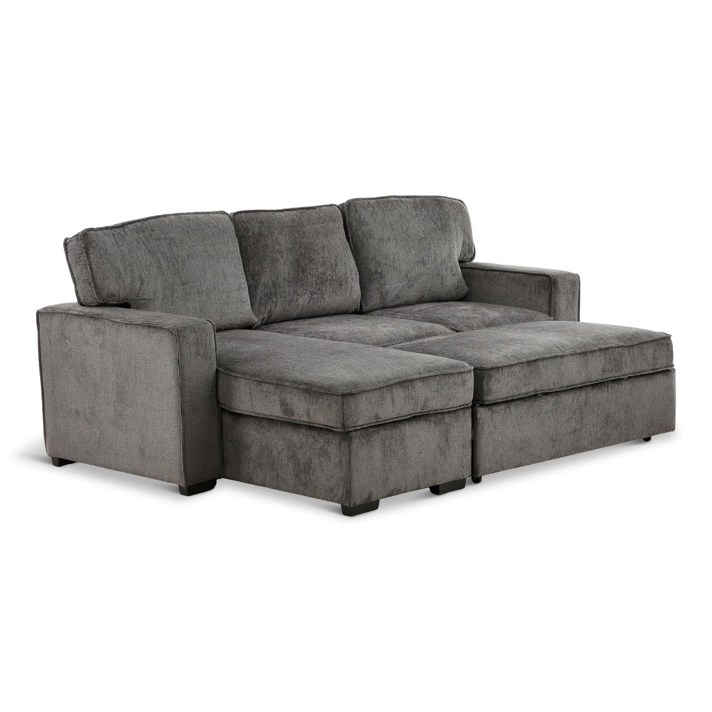 Amir 2-Piece Sectional with Sofa Bed