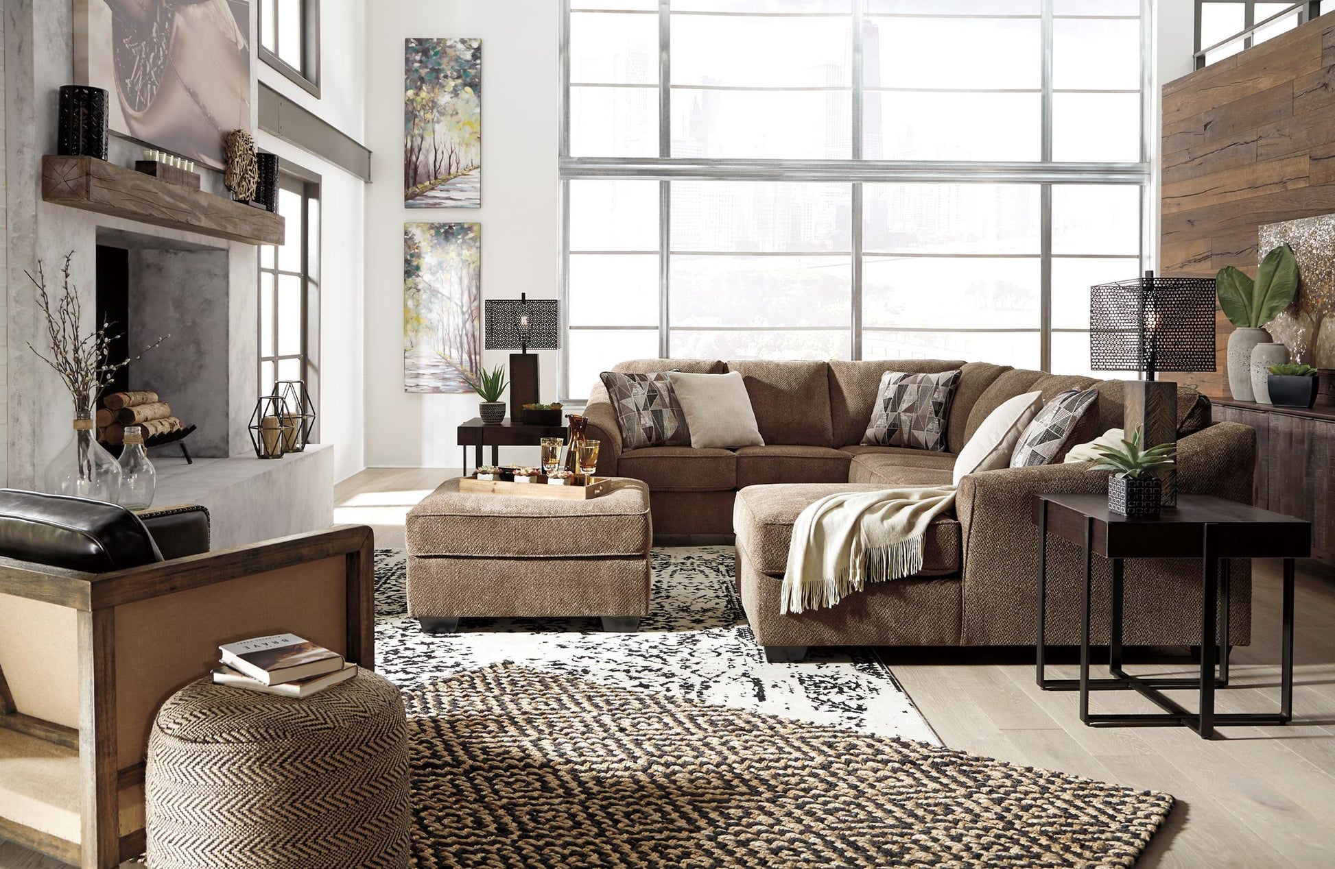 Graftin 3-Piece Sectional with Chaise